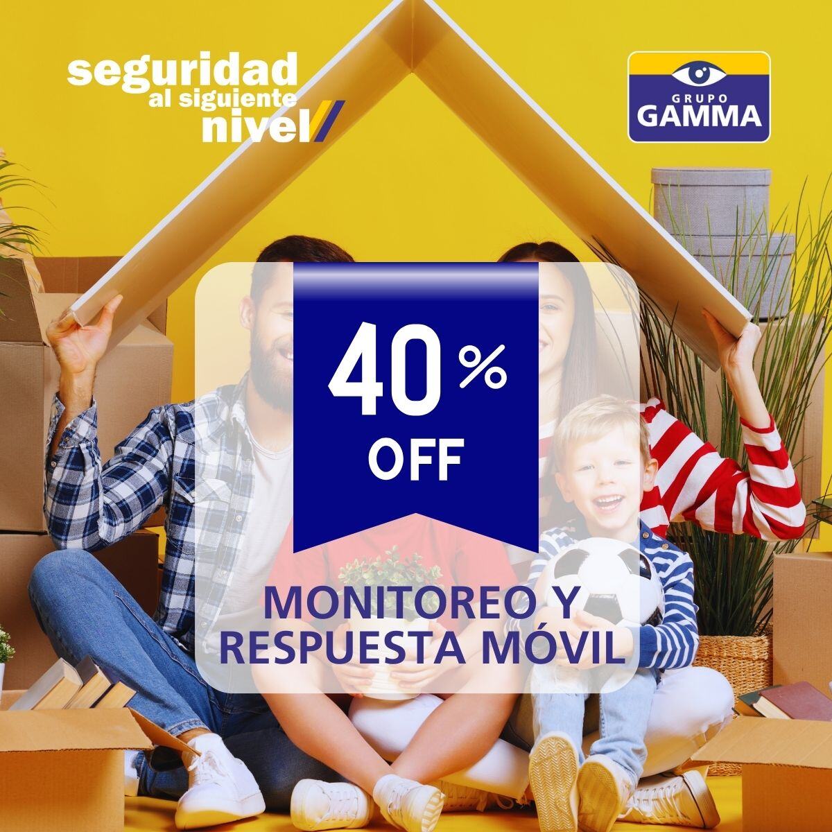 Descuento 40% en Monitoreo y Respuesta Movil GRUPO GAMMA Descuento 40% en Monitoreo y Respuesta Movil GRUPO GAMMA