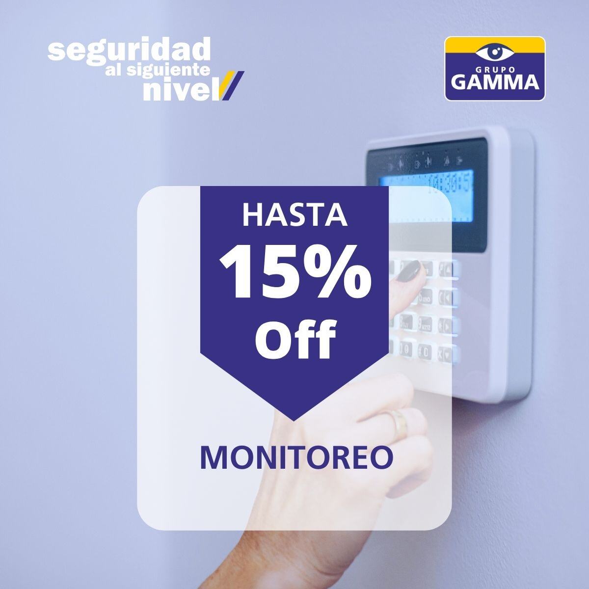 Descuento en Monitoreo